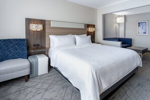 Suite, 1 King Bed (LEISURE) | Hypo-allergenic bedding, desk, iron/ironing board, free cots/infant beds - Holiday Inn Express and Suites Vineland Millville by IHG (Vineland)