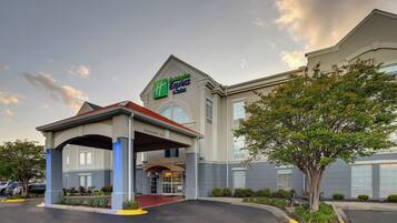 Fassade der Unterkunft