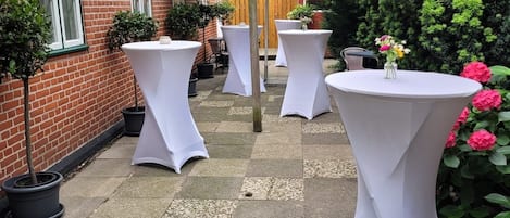 Espace banquet en plein air