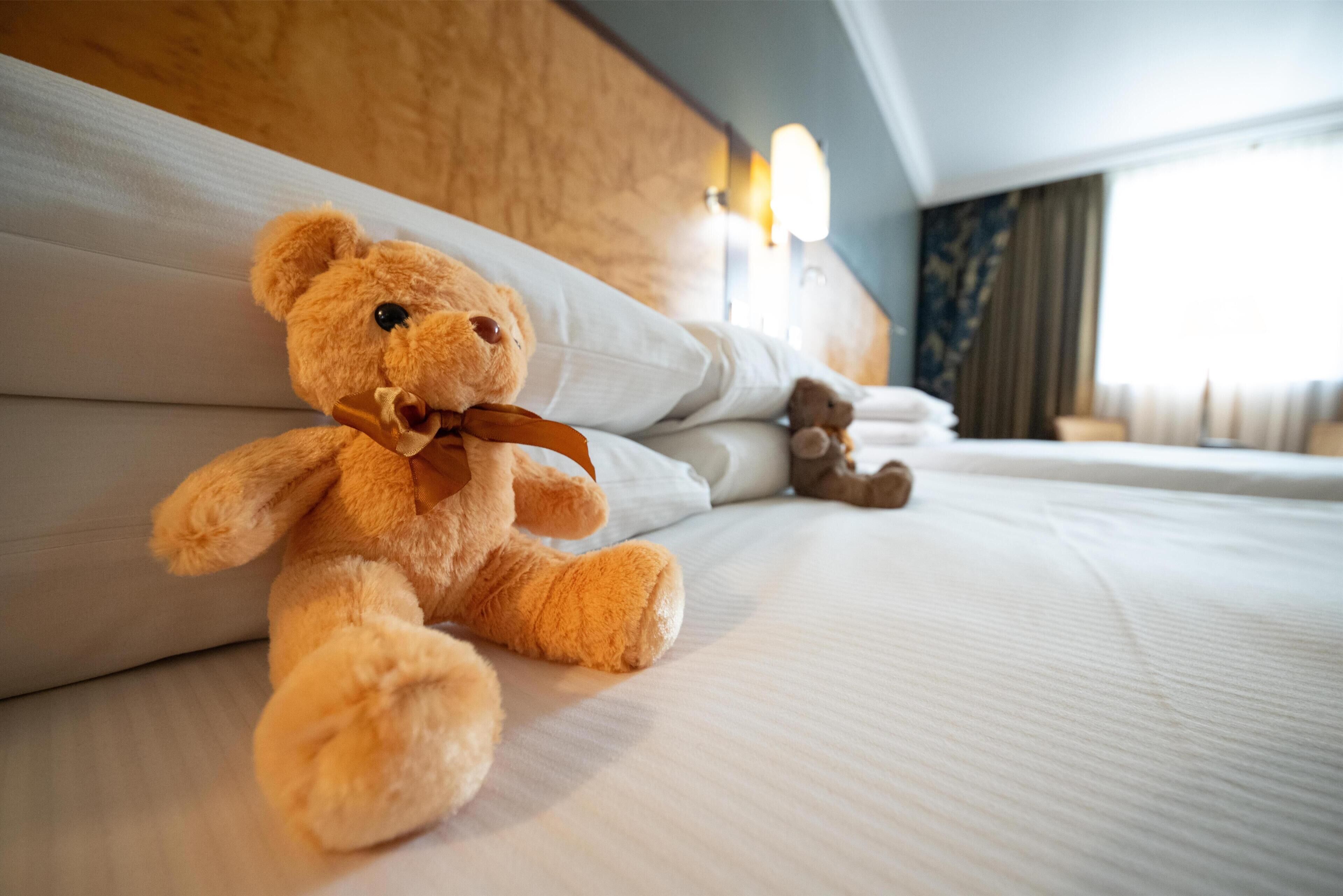 Family Superior Room, 2 Double Beds | Ropa de cama de alta calidad y minibar 