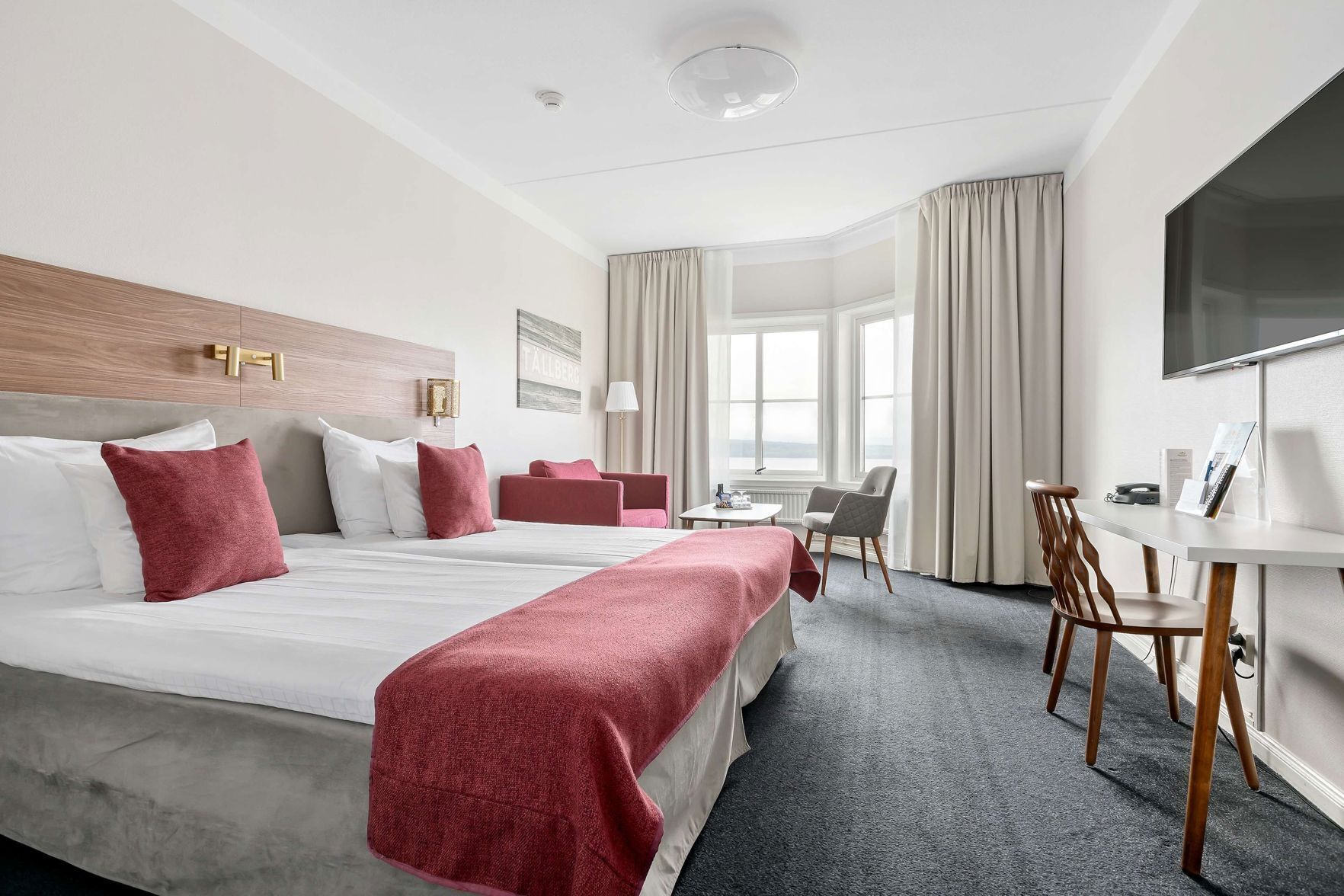 Blackout curtains, cots/infant beds, free WiFi, bed sheets