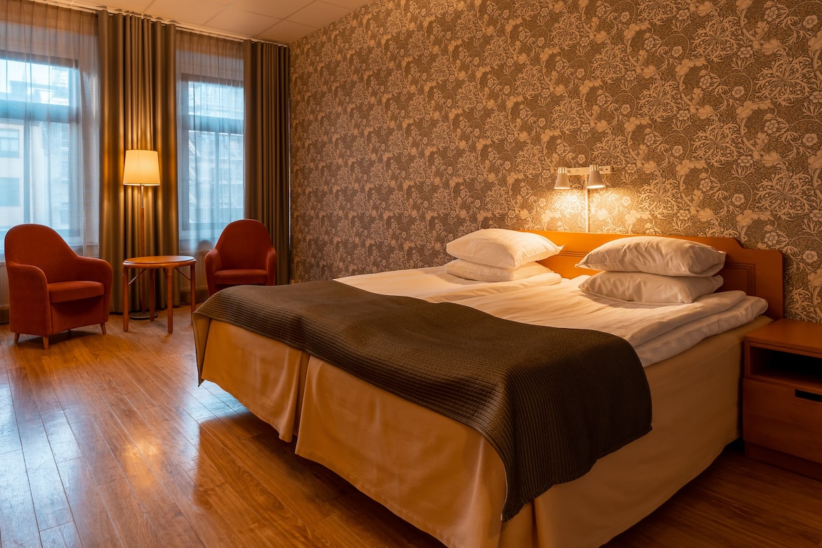 superior twin room | desk, blackout curtains, free wifi, bed sheets