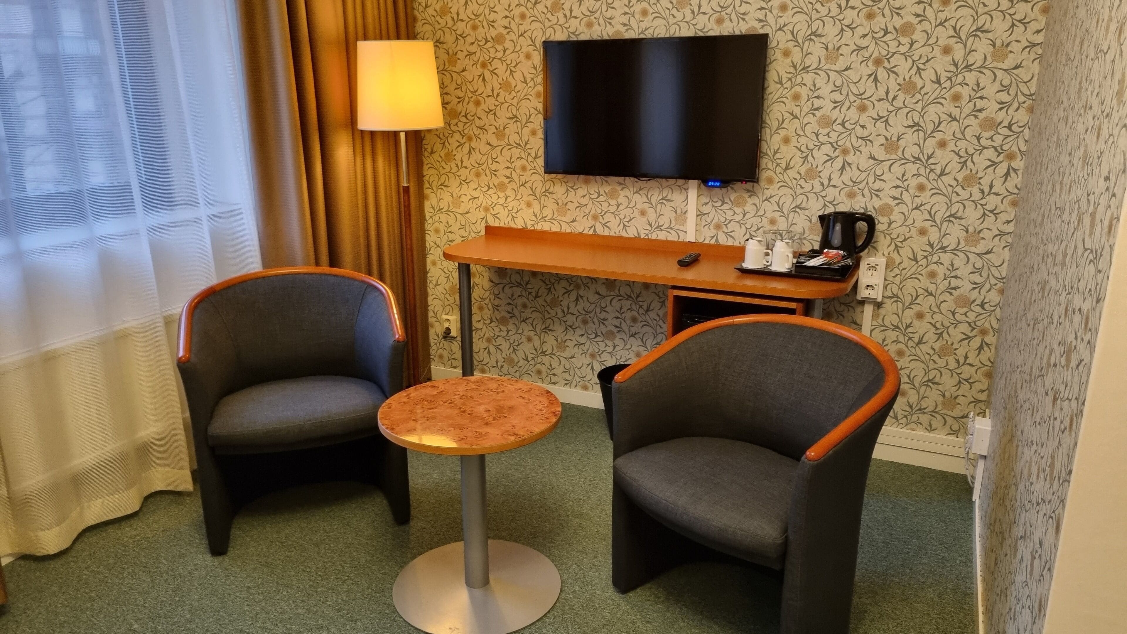 superior twin room | desk, blackout curtains, free wifi, bed sheets