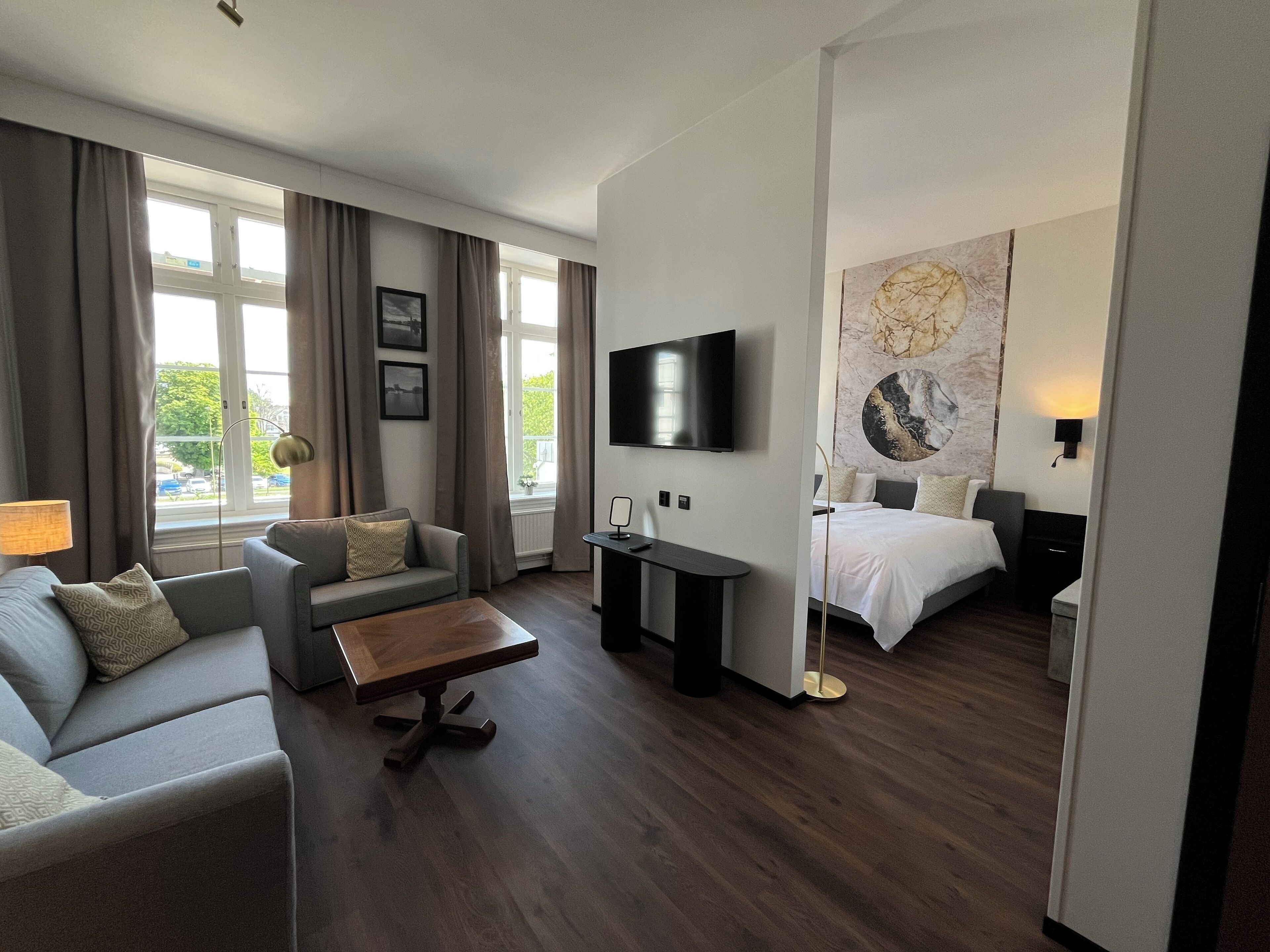 Habitación doble superior | Ropa de cama de alta calidad y caja de seguridad en la habitación 