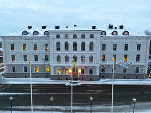 Façade de l’hébergement