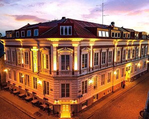 Quarto família, 2 quartos, quartos conectados, vista para a cidade | Fachada
