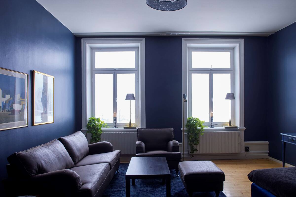 1 bedroom, desk, blackout curtains, iron/ironing board