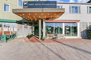 Fassade der Unterkunft