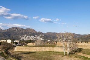 Dubbelrum - terrass | Utsikt från rummet