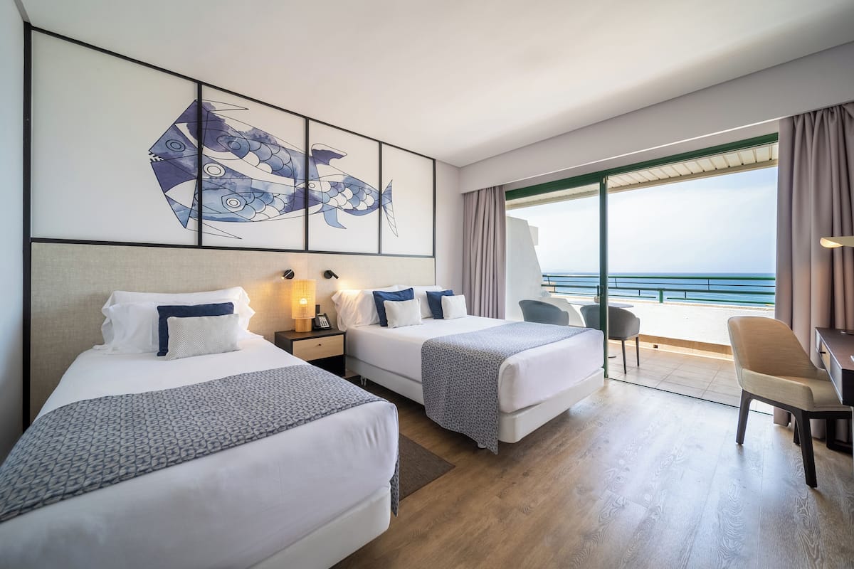 triple room, terrace, ocean view (preferred club, 3 adults) | minibar, in-room safe, desk, blackout curtains