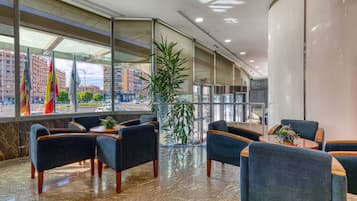 Sala de estar en el lobby