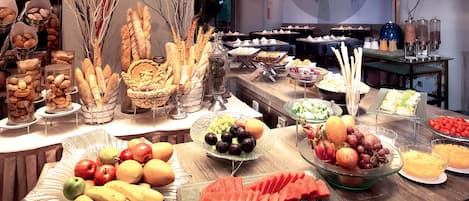 Frukostbuffé varje dag (CNY 108 per person)