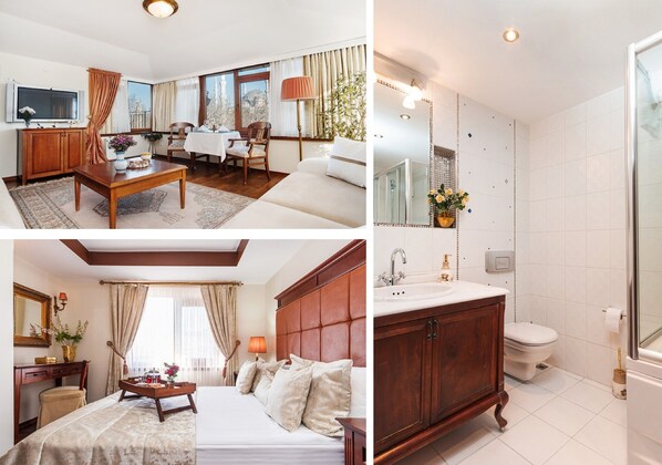 Standard Suite | Premium bedding, minibar, in-room safe, individually decorated