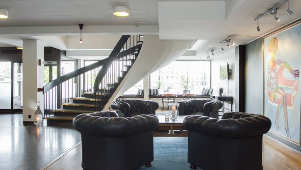 Lobby sitting area - First Hotel Stadt Härnösand (Harnosand)