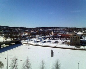 Vue depuis l’hébergement 