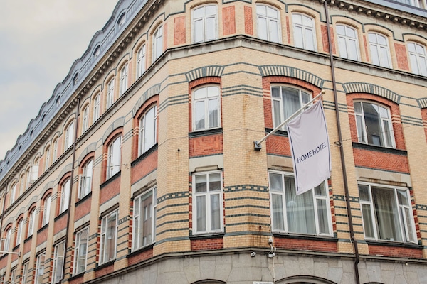 Majoituspaikan julkisivu