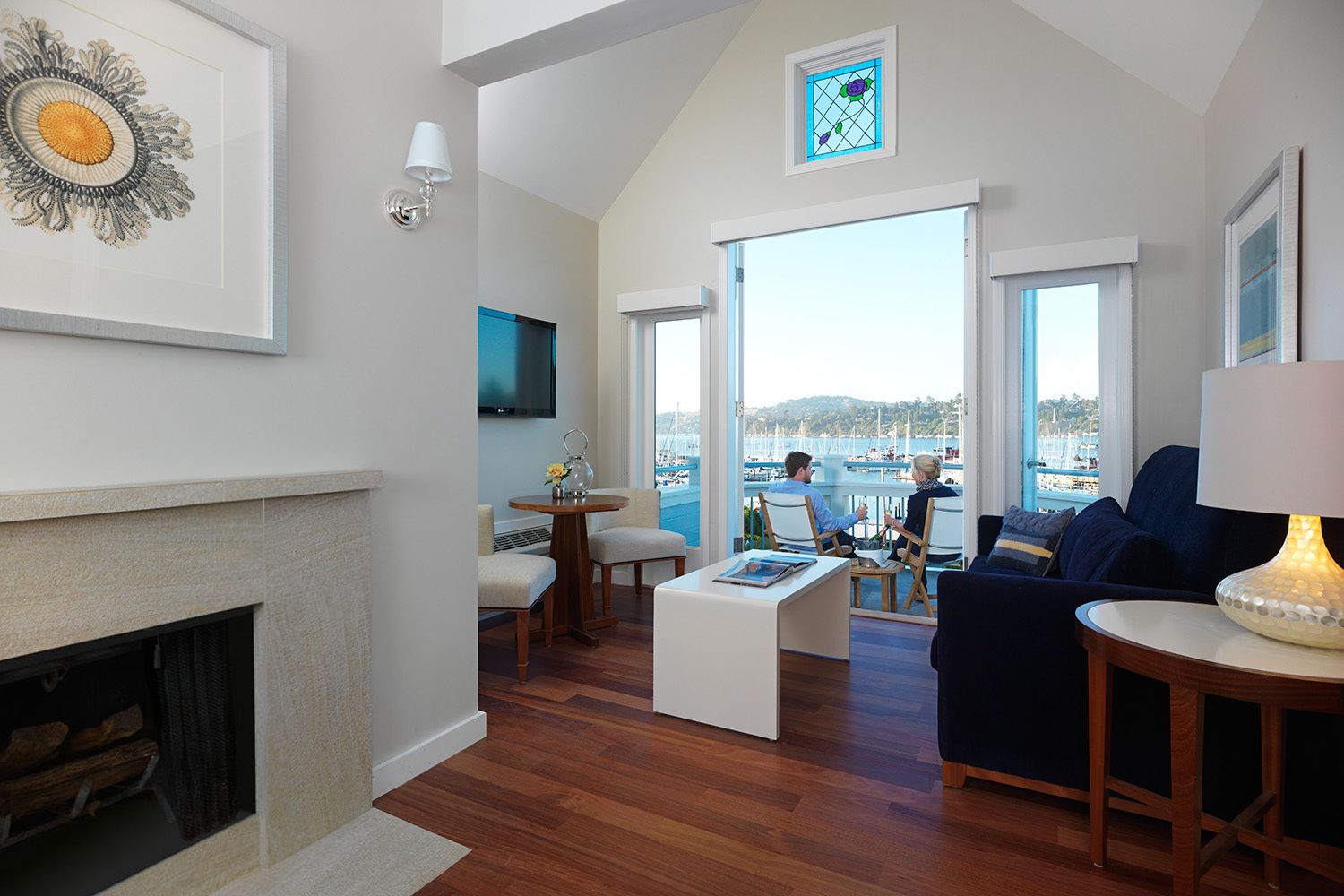 hillside cottage balcony room | hypo-allergenic bedding, down duvets, in-room safe