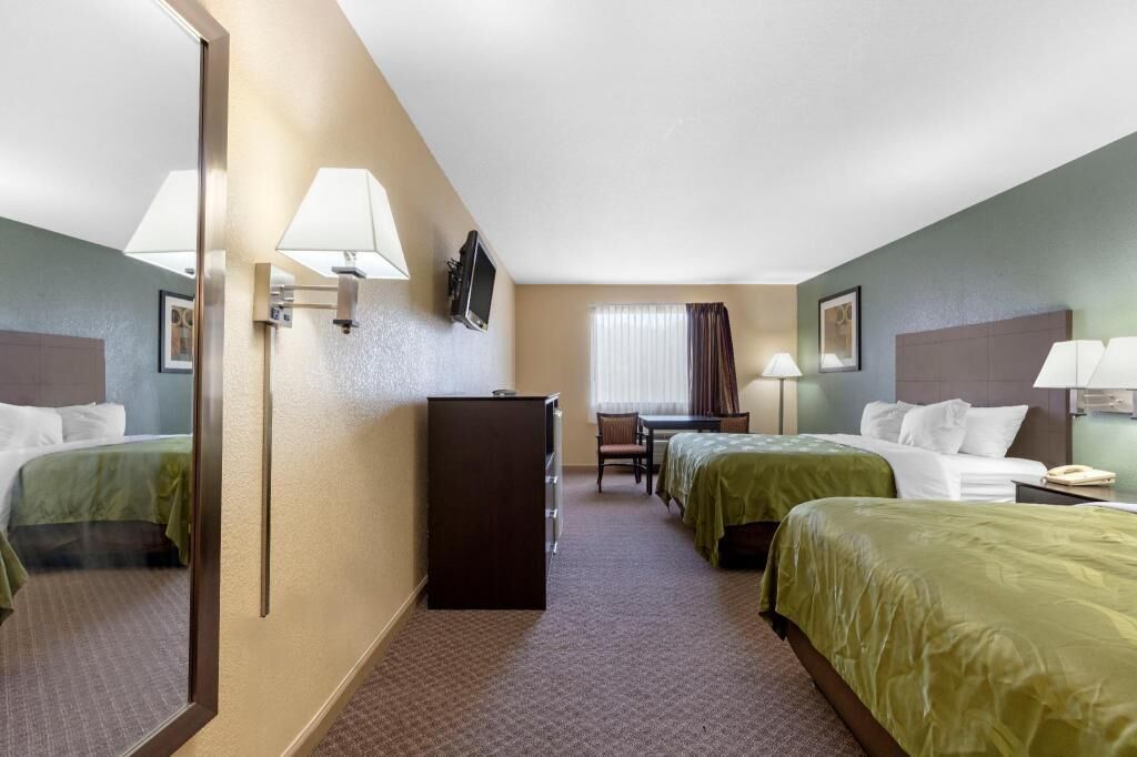 Blackout drapes, iron/ironing board, free WiFi, bed sheets