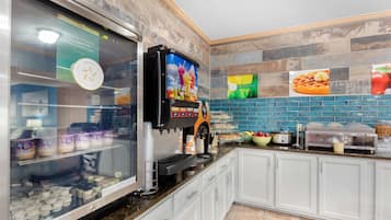 Free buffet breakfast