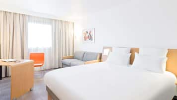 Classic Room, Multiple Beds | Premium bedding, in-room safe, desk, laptop workspace