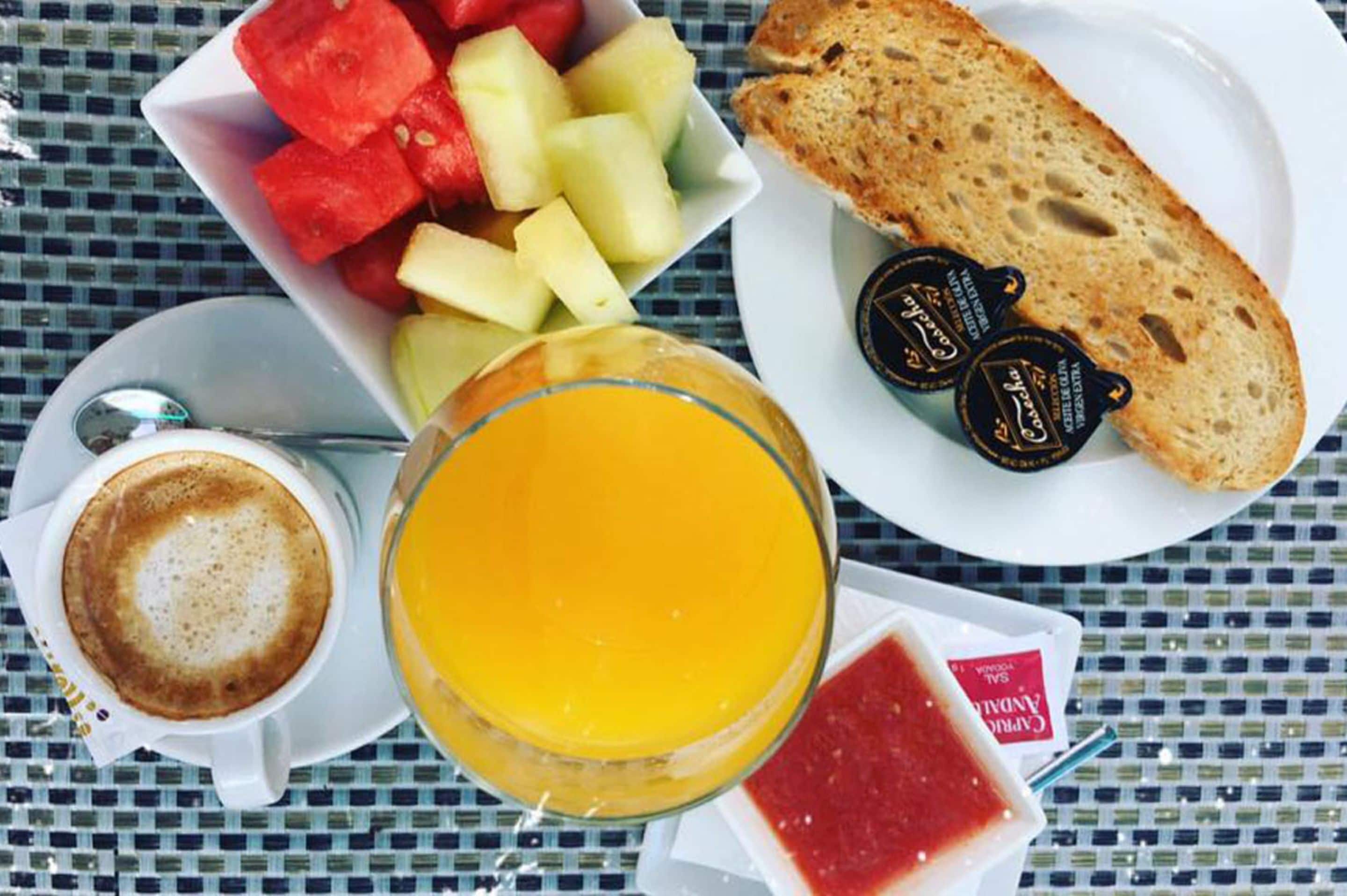 daily buffet breakfast (eur 9 per person)