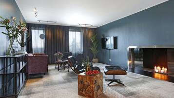 Suite | Literie de qualité supérieure, surmatelas, minibar