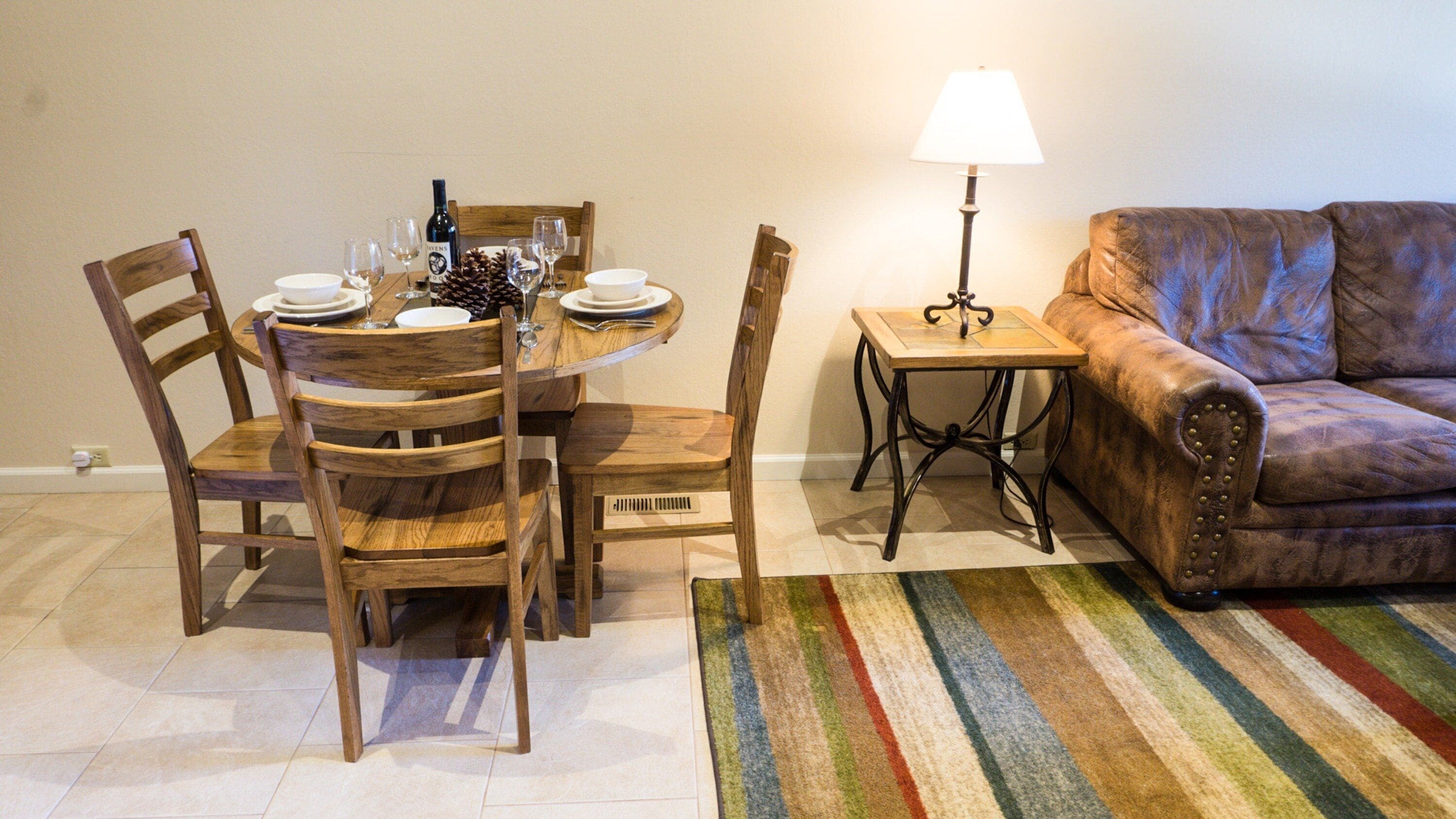 Condo, 2 Bedrooms, 2 Bathrooms (Ski Trails) | Living area | 30-inch TV with cable channels, DVD player