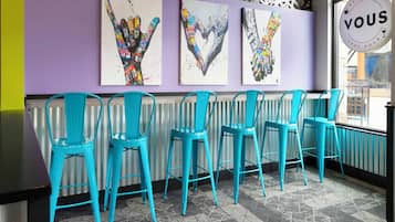 Breakfast, lunch and dinner served