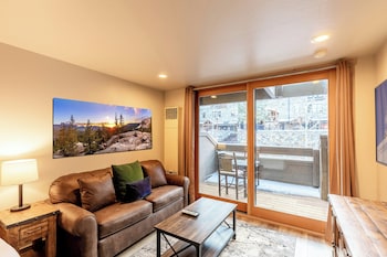 Room (Northstar Village) | Living area | 30-inch TV with cable channels, DVD player at Northstar Resort by Vail Resorts