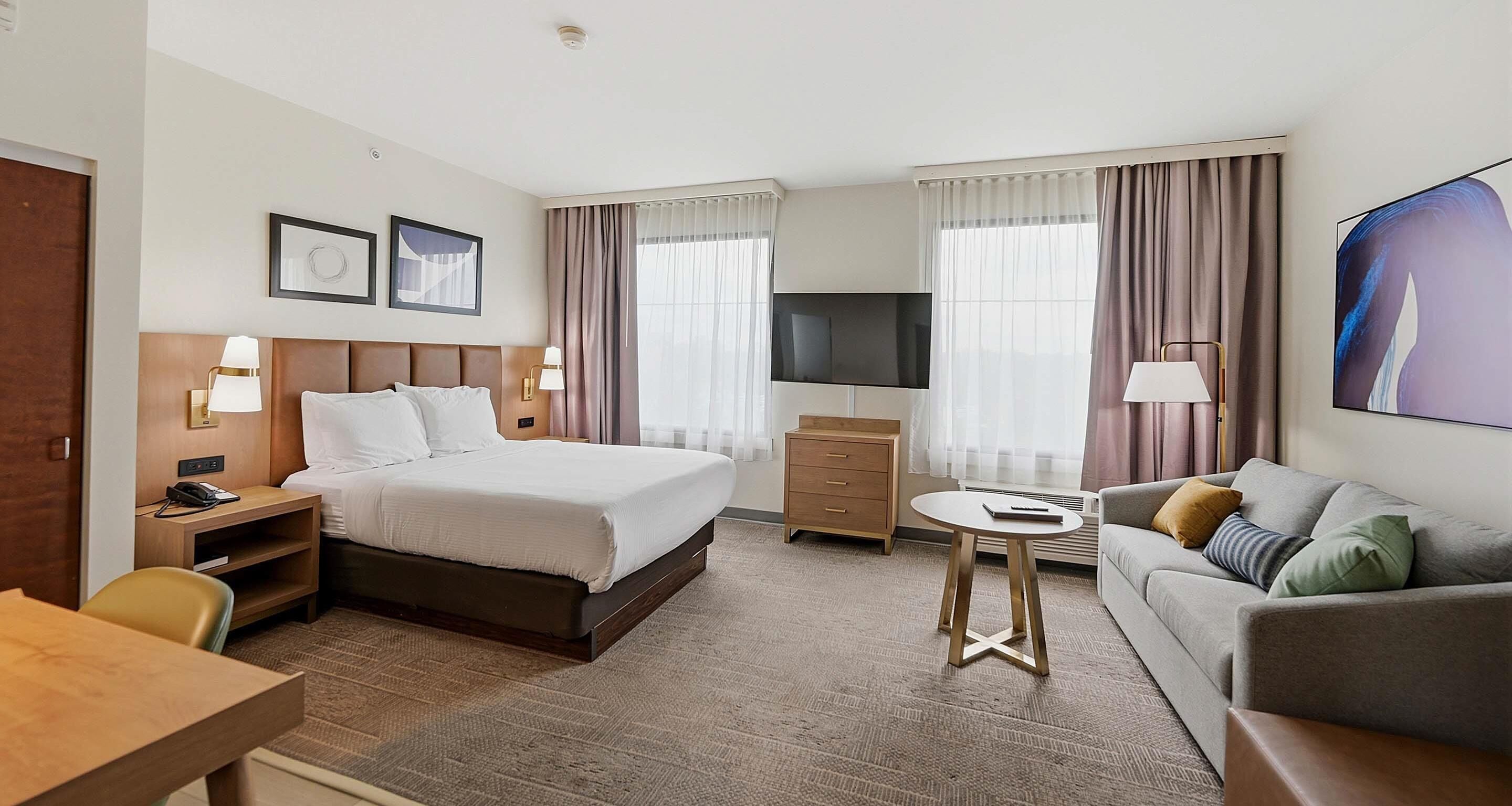 1 bedroom, pillowtop beds, in-room safe, desk