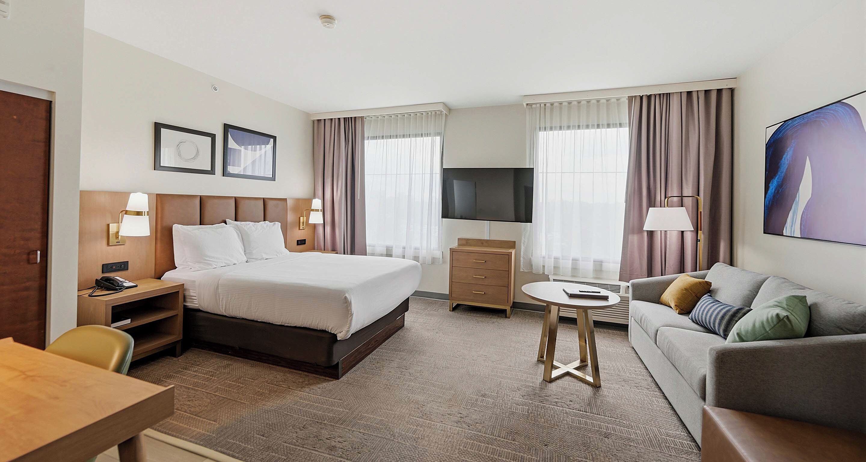Chambre Standard, 1 grand lit, non-fumeur, cuisine (with Sofabed, Full Kitchen)