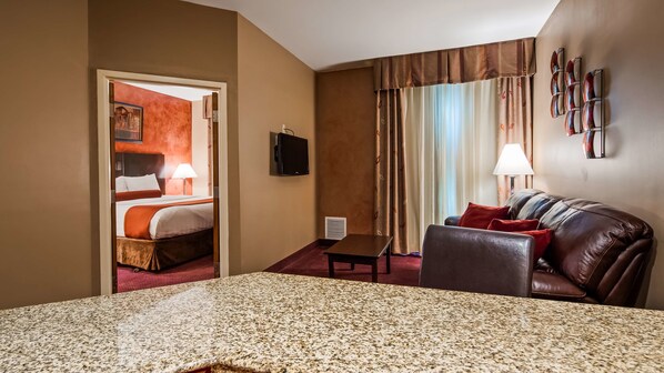 Suite, 1 très grand lit, non-fumeur, cuisine (Full Kitchen)