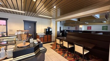 Daily buffet breakfast (EUR 17 per person)