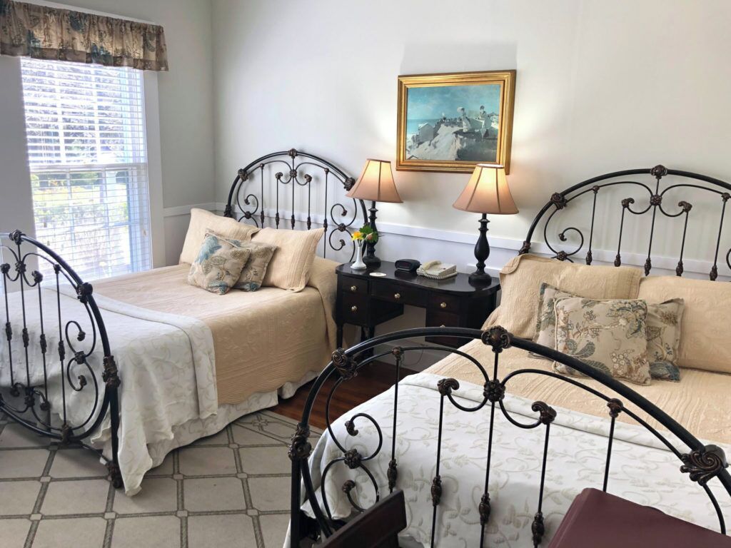 Village Double Double | Individually decorated, individually furnished, desk, free WiFi