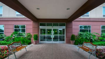 Entrée de l’hébergement