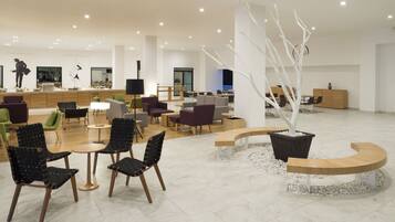 Sala de estar en el lobby