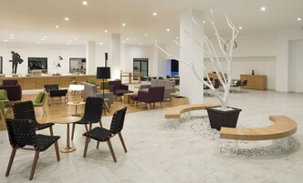 Zona de estar del vestíbulo