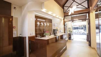 Interior entrance