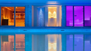 Behandlingsrum til par, sauna, boblebad, dampbad, kropsbehandlinger