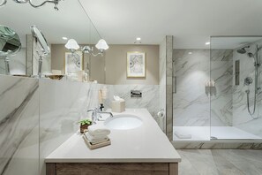 Rainfall showerhead, free toiletries, hair dryer, bathrobes - The College Green Hotel Dublin, Autograph Collection (Dublin)