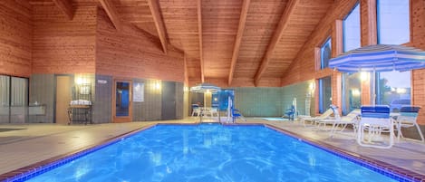 Una piscina techada