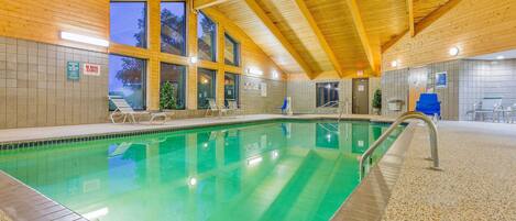Una piscina techada