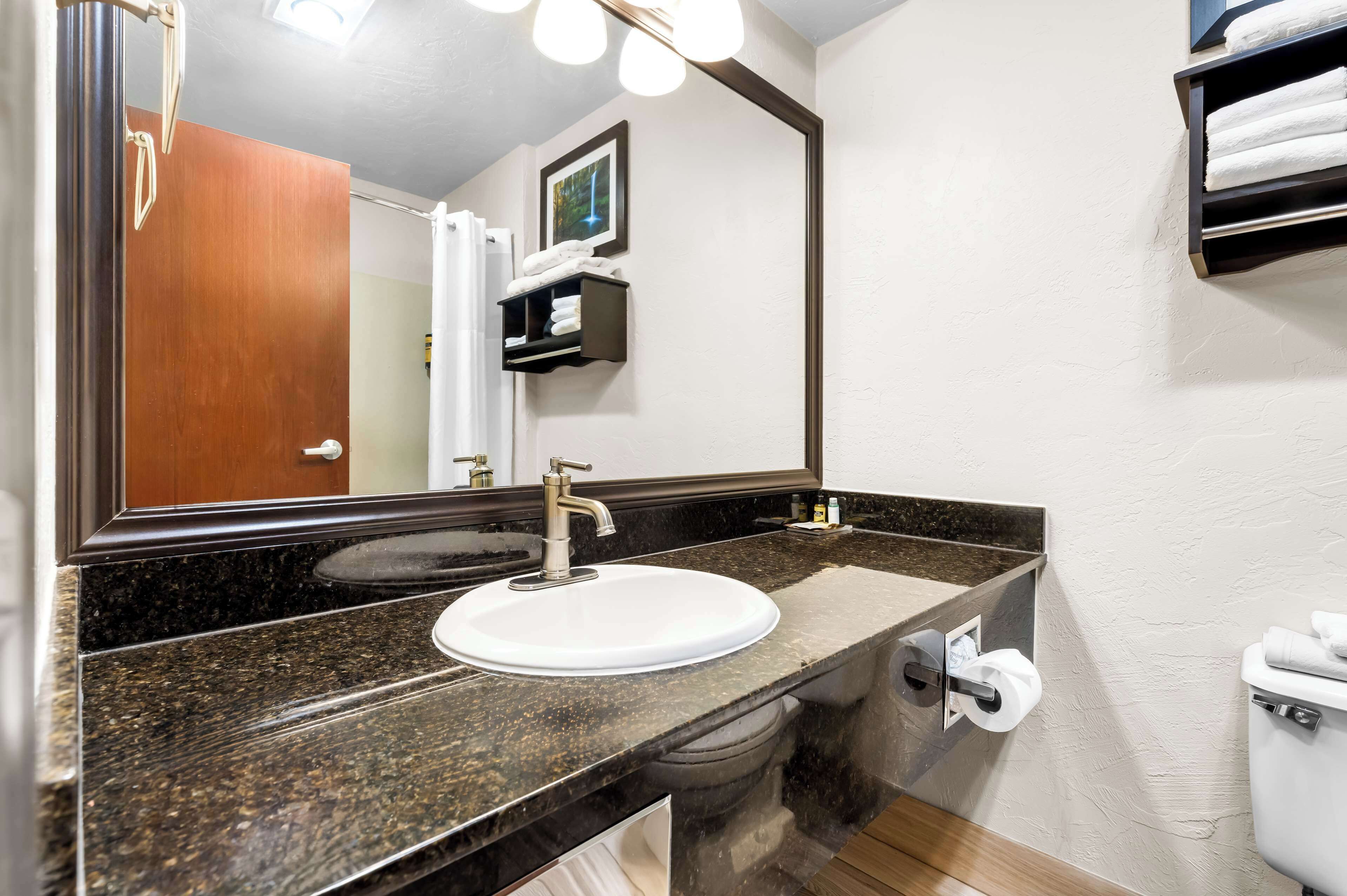 free toiletries, hair dryer, towels, soap