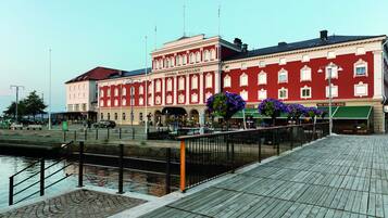 Voorkant van accommodatie