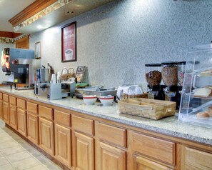 Free daily breakfast