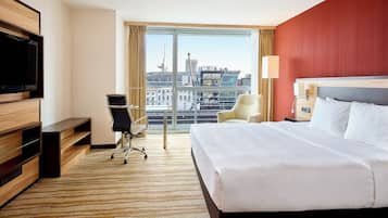 Premium bedding, minibar, in-room safe, desk