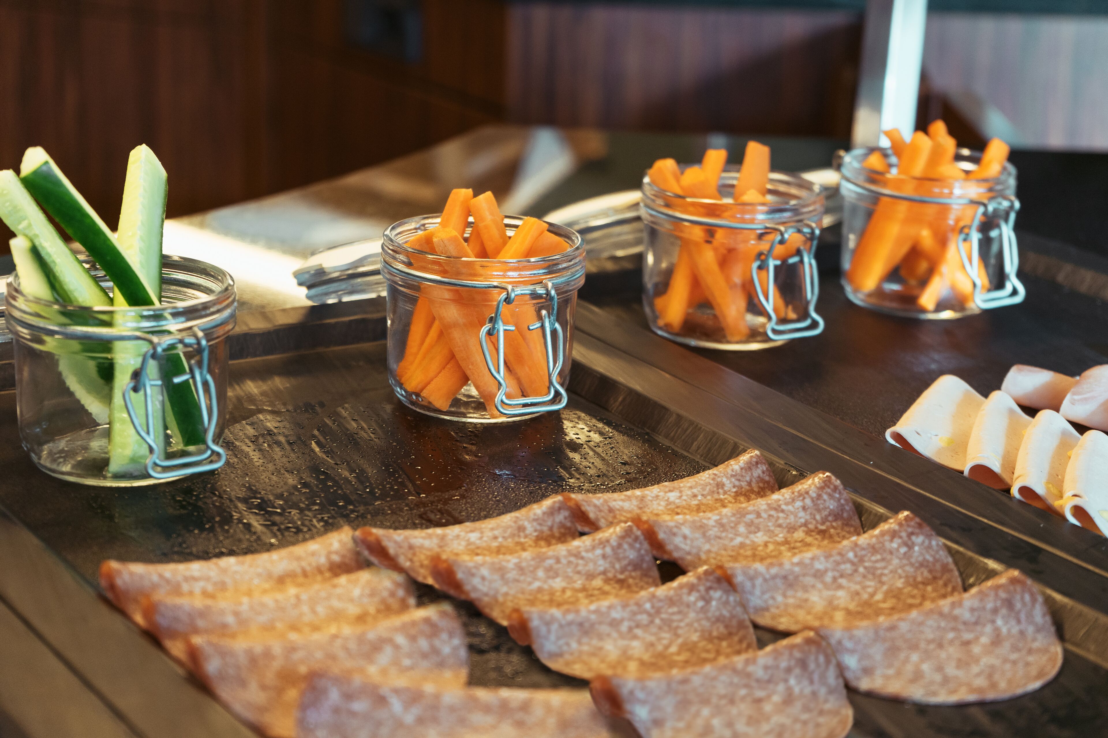 daily buffet breakfast (eur 26 per person)
