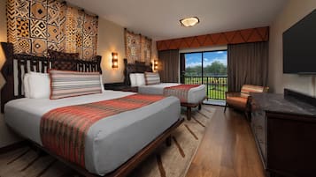 2 Bedroom Suite - Club Level Access | In-room safe, desk, laptop workspace, blackout drapes