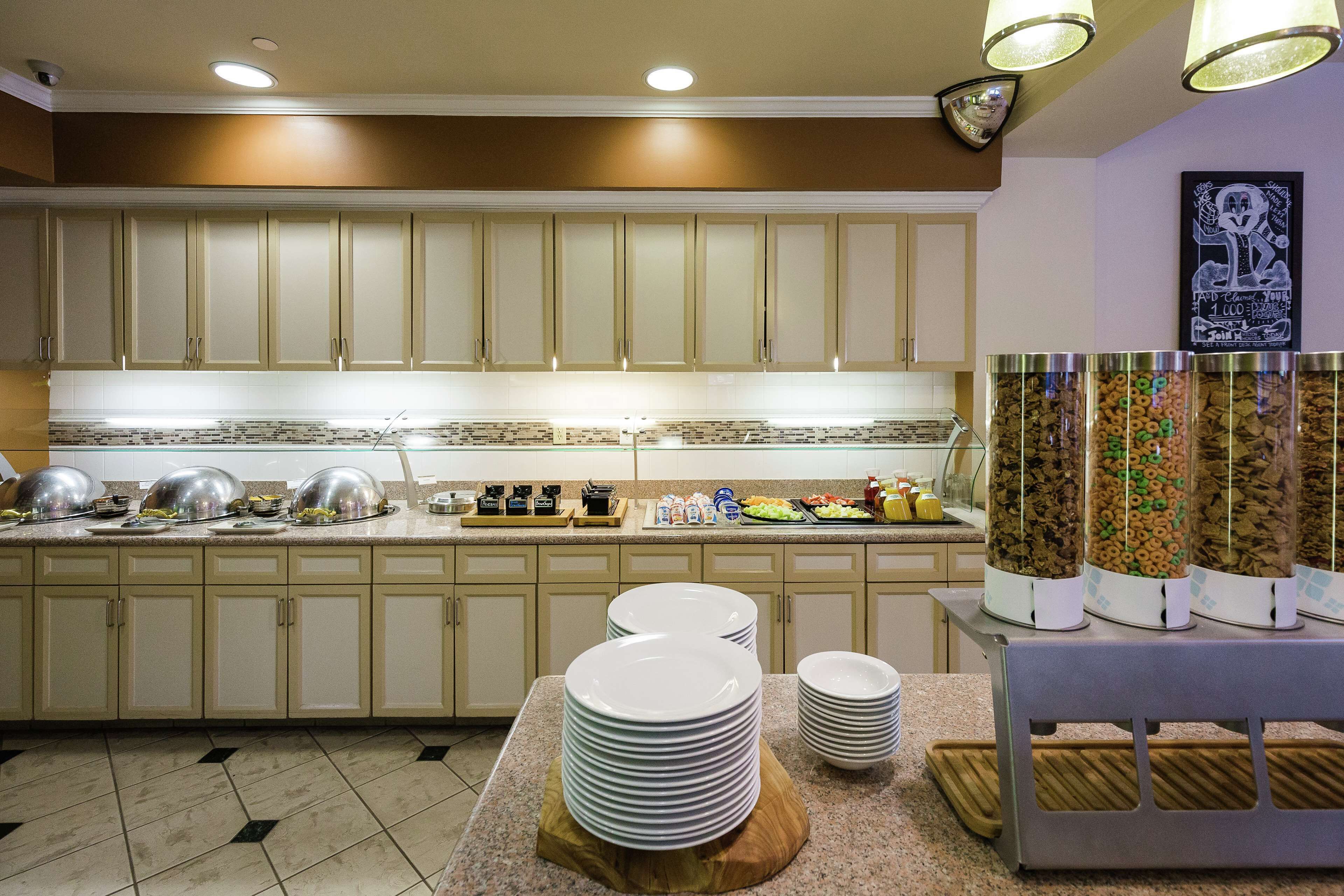 breakfast served, garden views