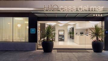 Entrada de la propiedad